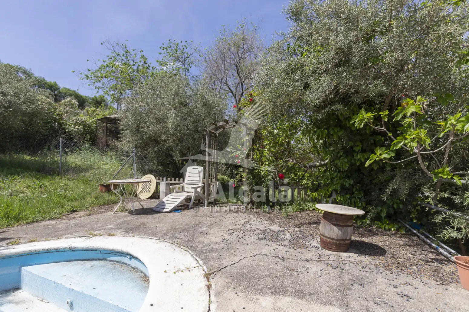 Jardín de Casa o chalet en venta en Valverde de Alcalá con Calefacción, Terraza y Trastero
