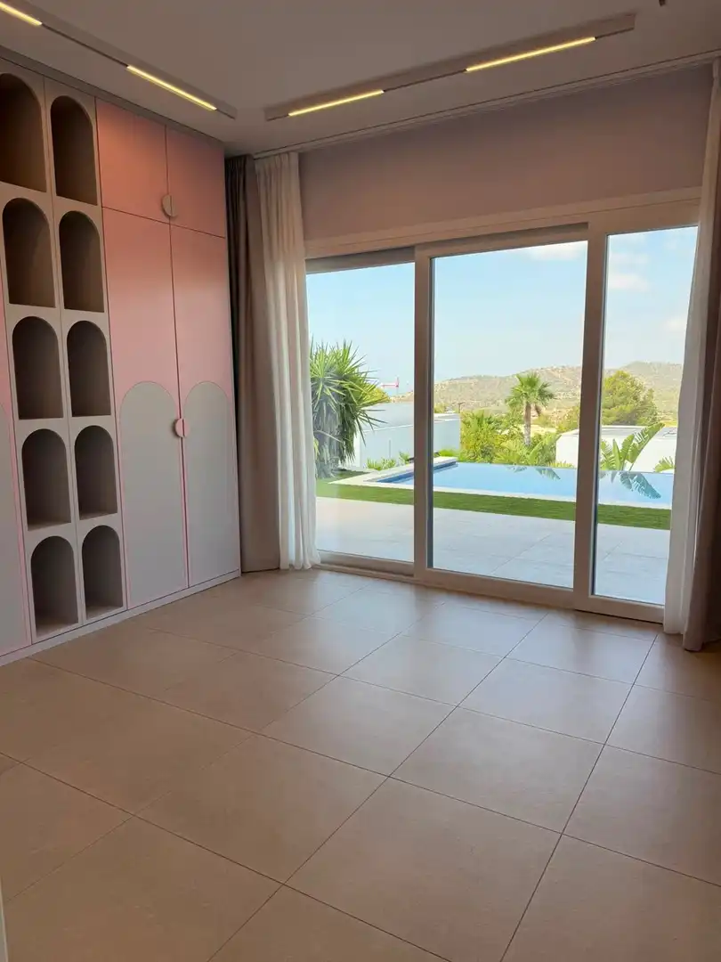 Bedroom of Houses for rent in Finestrat  with Air Conditioner, Heating and Private garden