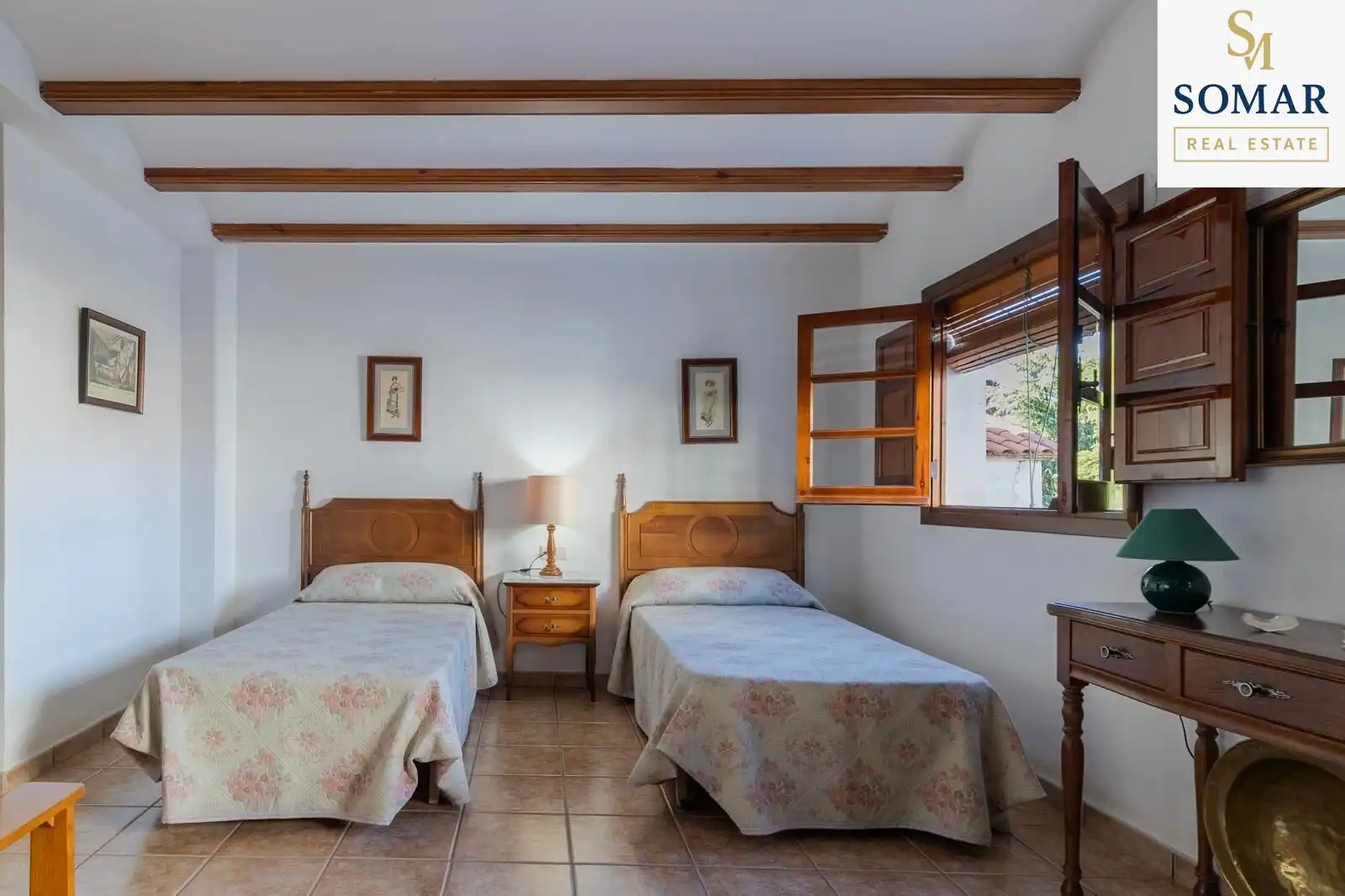 Dormitori de Finca rústica en venda en Mogente / Moixent amb Jardí privat, Terrassa i Piscina