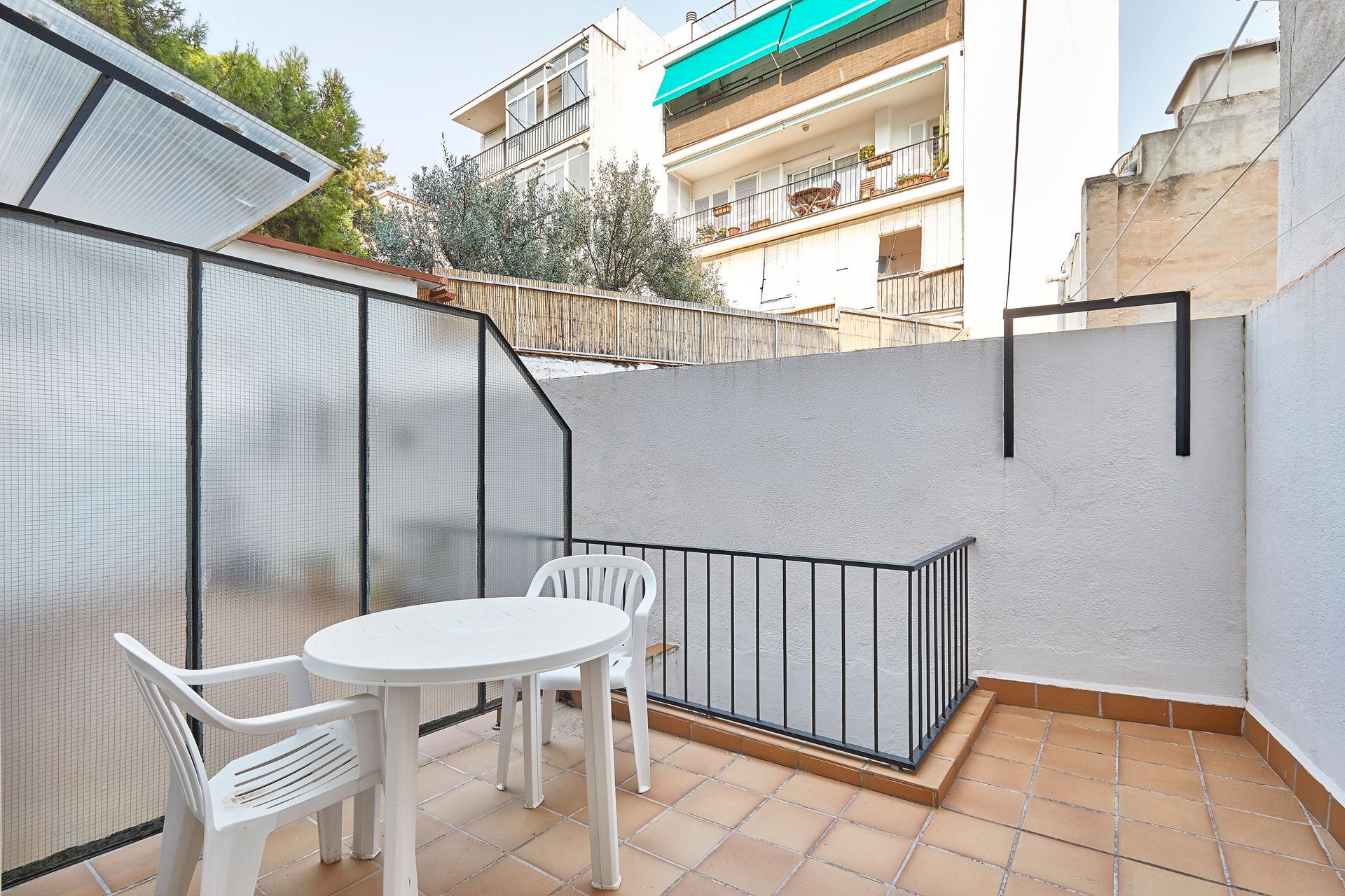 Terrace of Planta baja for sale in Sitges  with Air Conditioner, Heating and Parquet flooring