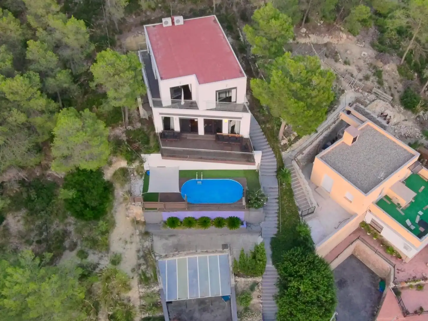 Vista exterior de Casa o chalet en venta en Olivella con Aire acondicionado, Calefacción y Jardín privado