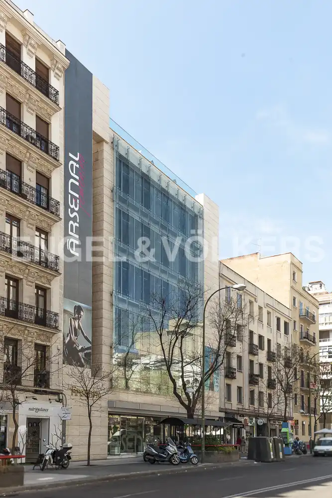 Vista exterior de Planta baixa de lloguer en Madrid amb Aire condicionat, Calefacció i Terrassa