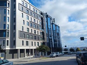 Exterior view of Flat to rent in A Coruña Capital   with Heating, Parquet flooring and Storage room
