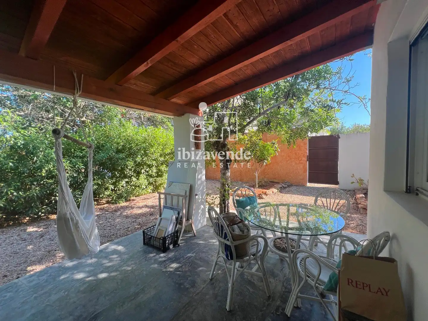 Garden of Houses for rent in Sant Joan de Labritja  with Air Conditioner, Heating and Terrace