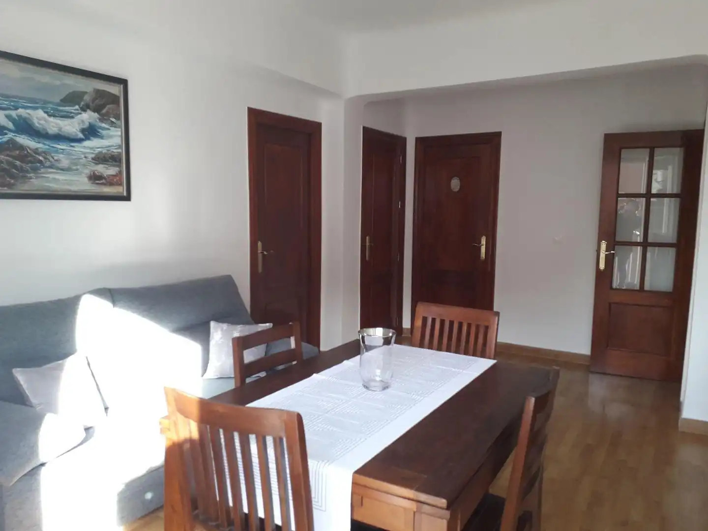 Dining room of Flat for sale in Murcia  with Air Conditioner, Parquet flooring and Storage room