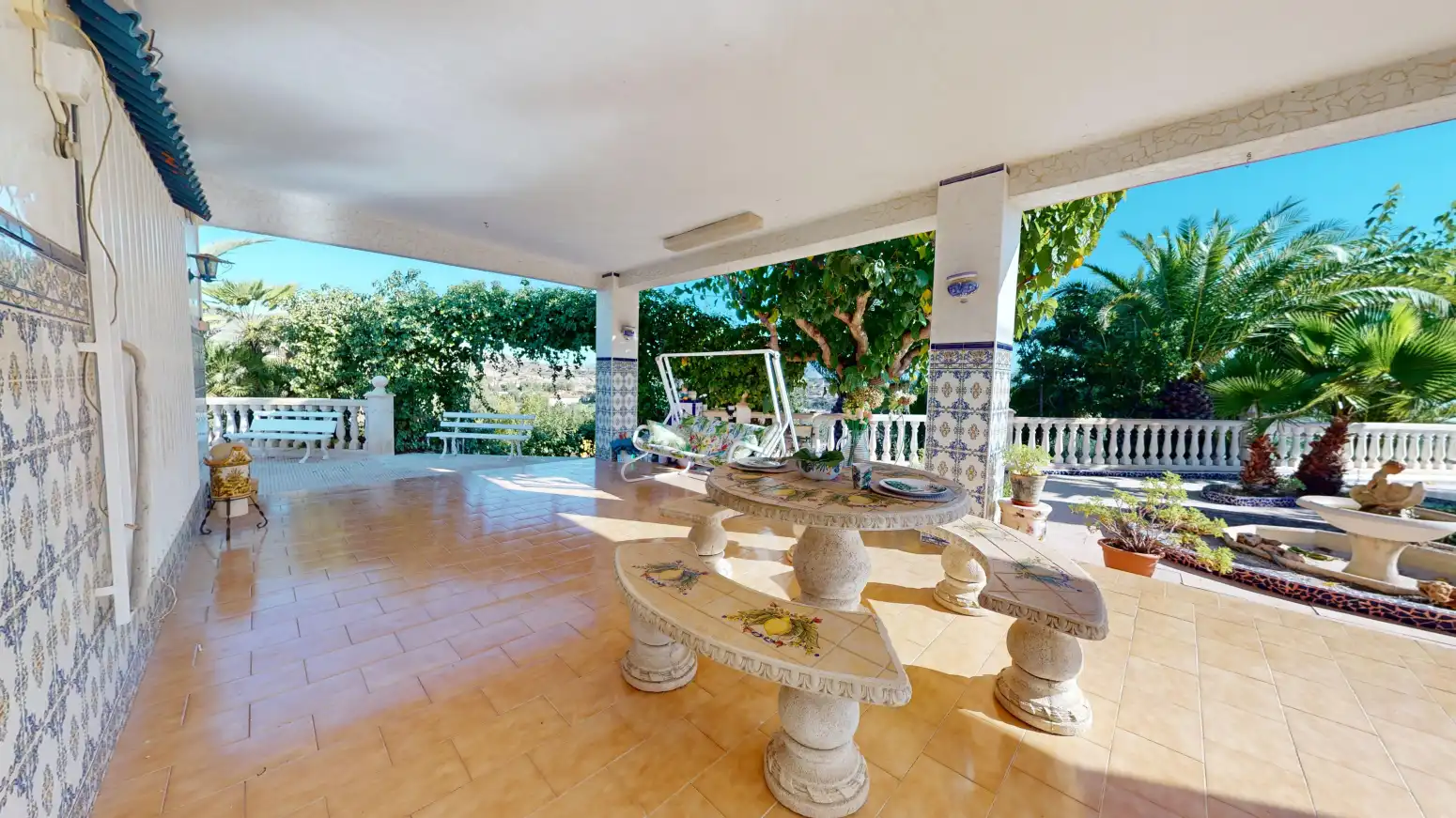 Terraza de Casa o chalet en venta en Novelda con Aire acondicionado, Jardín privado y Terraza