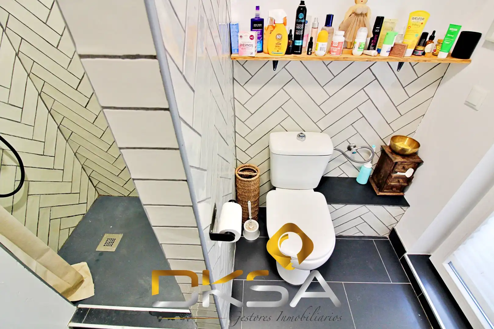 Bathroom of Flat for rent in Castellón de la Plana / Castelló de la Plana  with Heating, Parquet flooring and Furnished