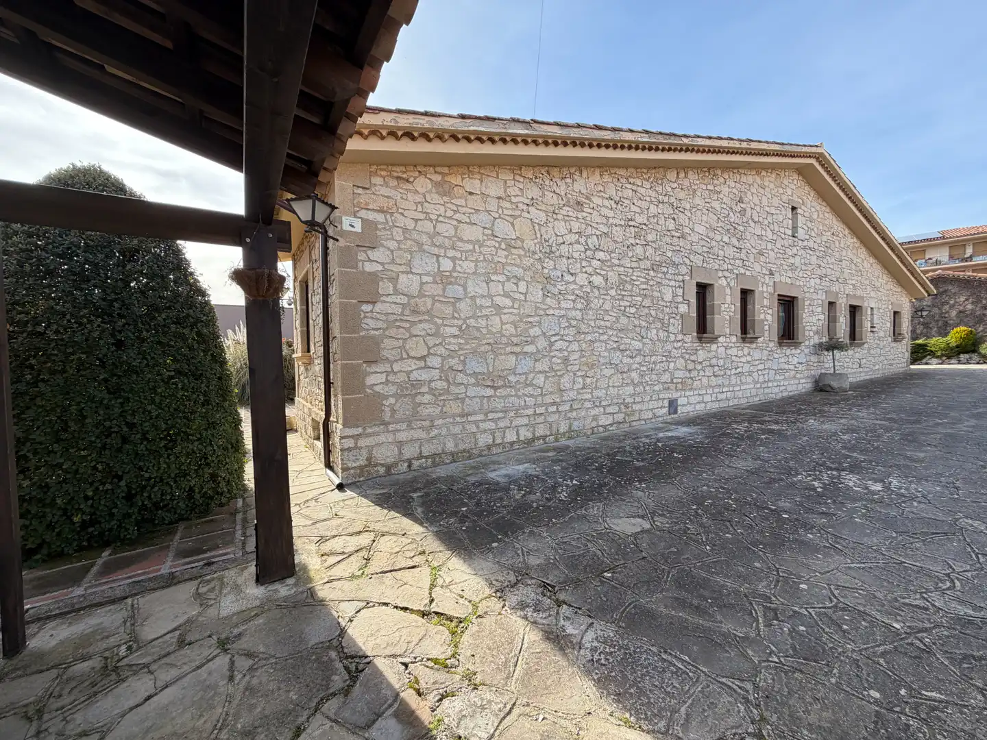 Vista exterior de Finca rústica en venta en Moià con Calefacción, Jardín privado y Parquet