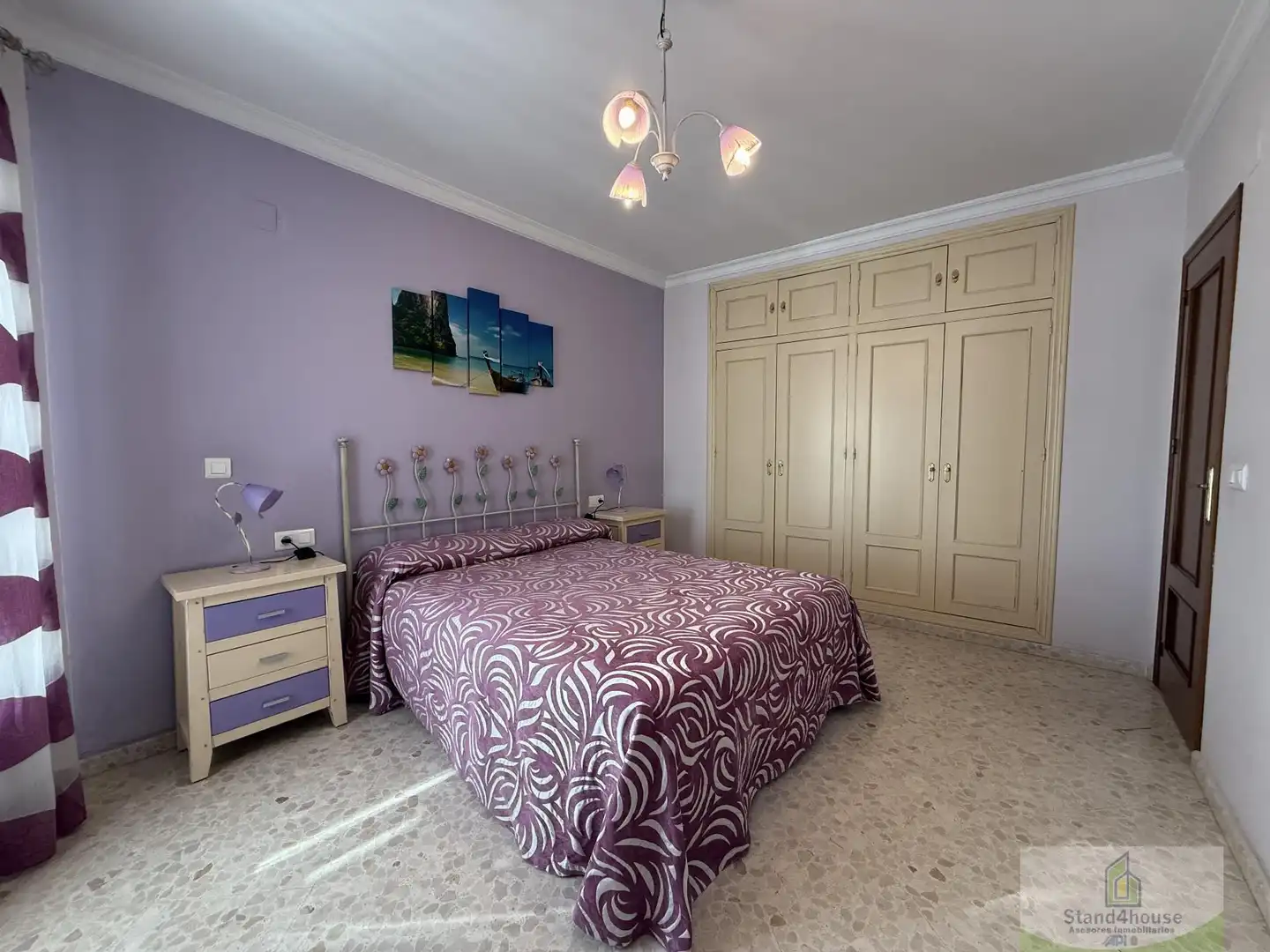 Bedroom of Flat for sale in Bollullos Par del Condado  with Air Conditioner, Heating and Storage room