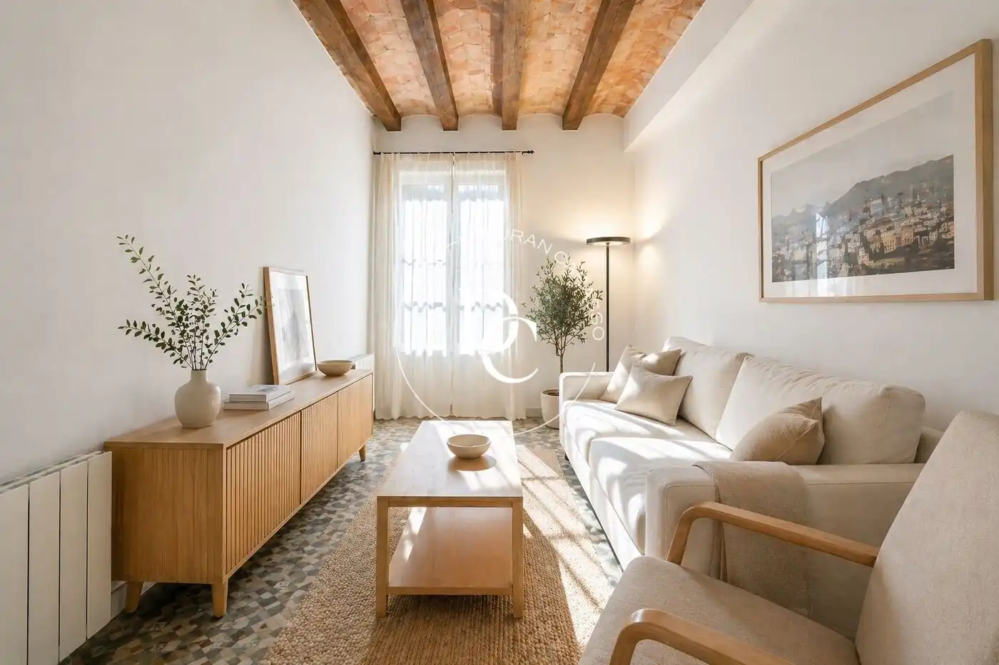 Piso con terraza en venta en Carrer d'Enric Granados