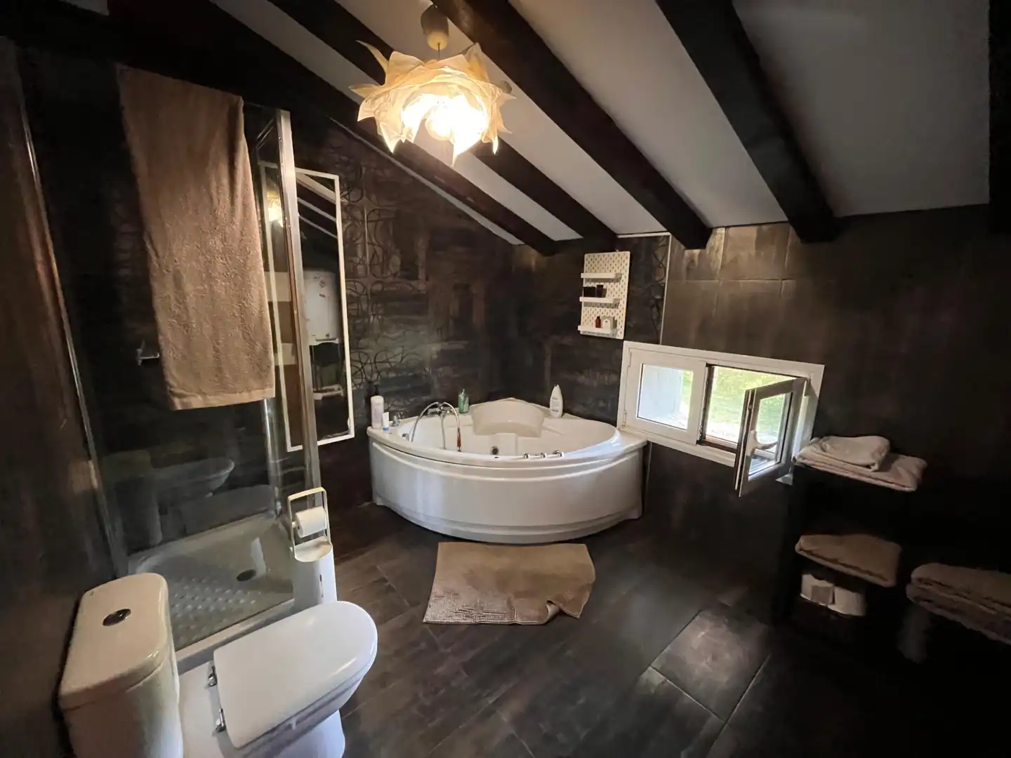 Baño de Casa o chalet en venta en Bergara con Aire acondicionado, Calefacción y Jardín privado