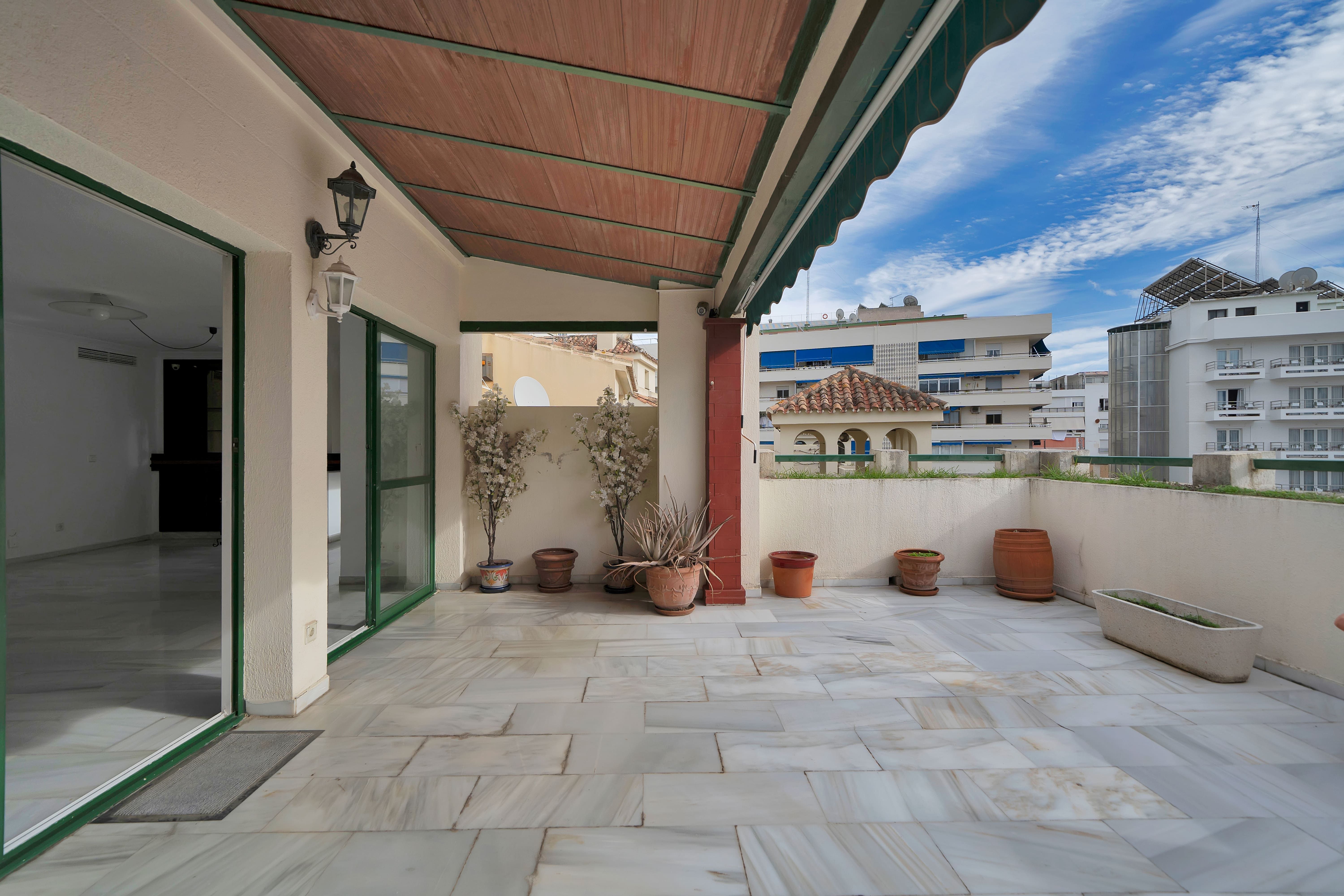 Terraza de Ático en venta en Marbella con Aire acondicionado, Terraza y Balcón