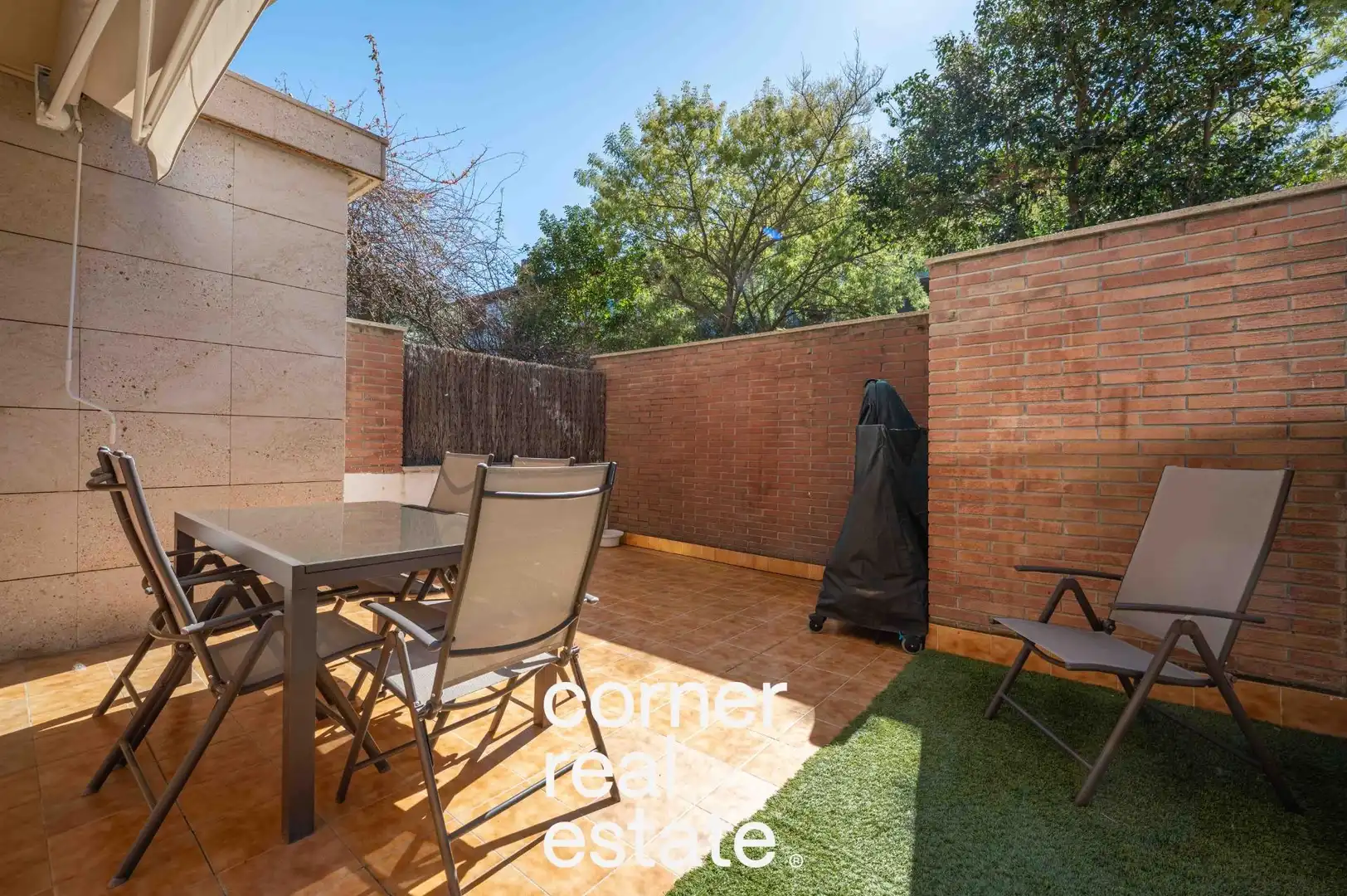Garden of Ground floor for sale in Sant Cugat del Vallès  with Heating, Parquet flooring and Terrace