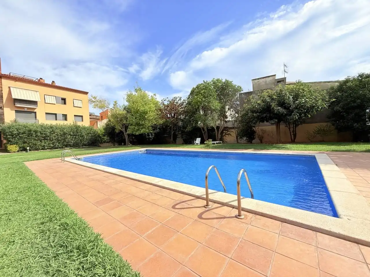 Swimming pool of Flat for sale in Calonge i Sant Antoni  with Air Conditioner and Heating
