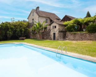 Swimming pool of Country house for sale in Mondariz  with Heating, Private garden and Terrace