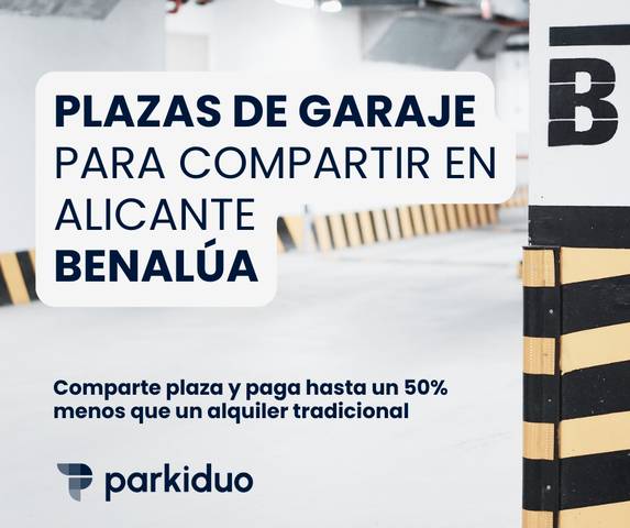 Garaje en Alquiler en Benalúa