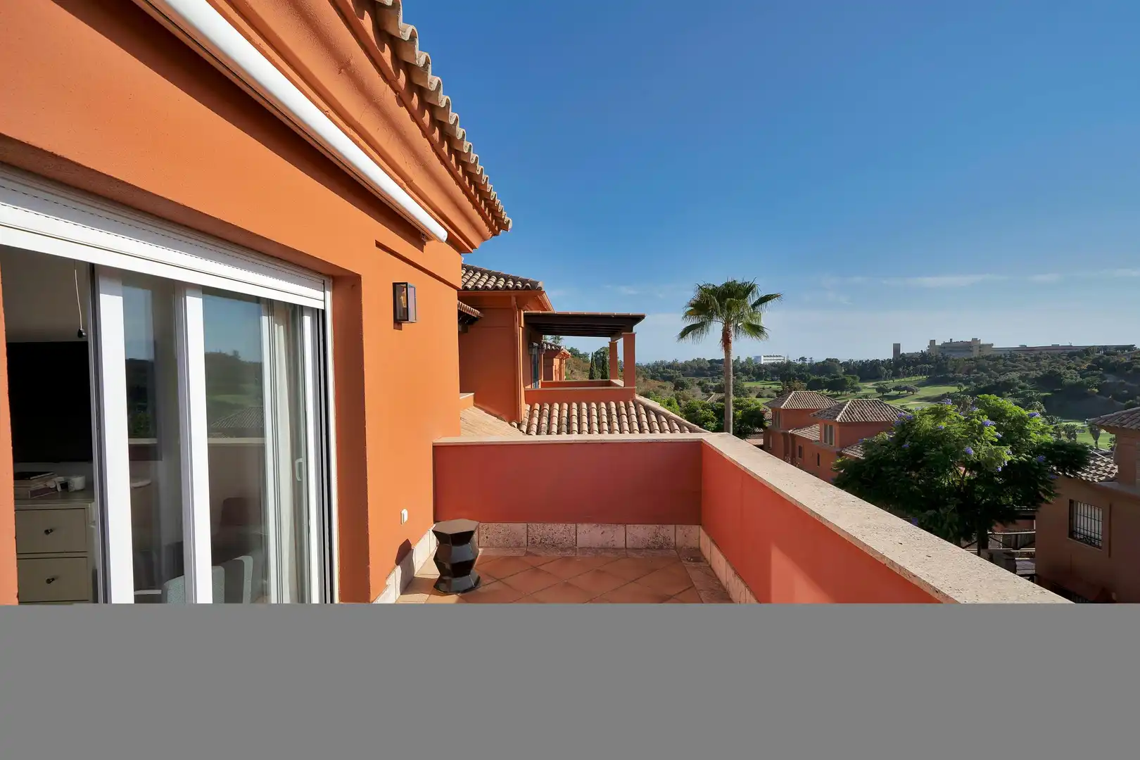 Terrassa de Casa adosada de lloguer en Marbella amb Calefacció, Jardí privat i Terrassa