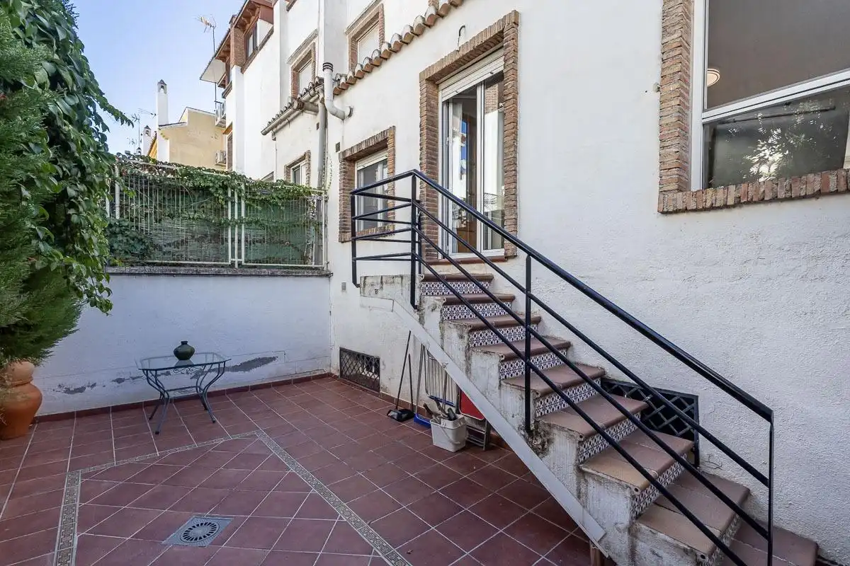 Terraza de Casa adosada en venta en Genil