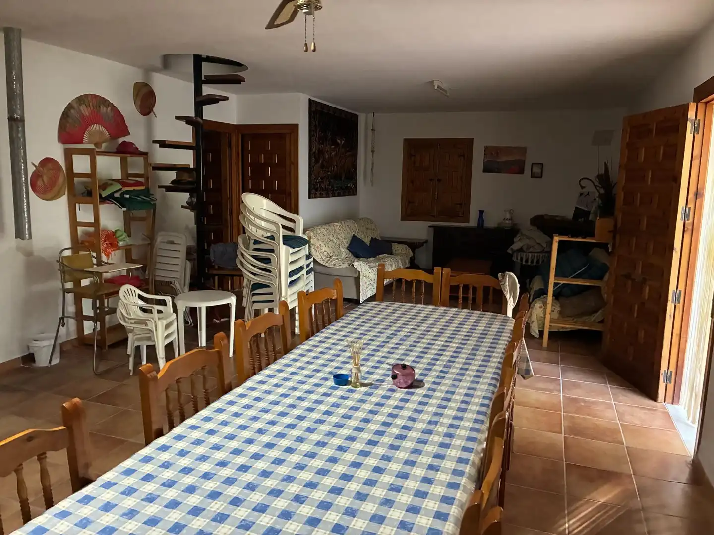 Dining room of Houses for sale in Foz-calanda  with Private garden, Terrace and Swimming Pool