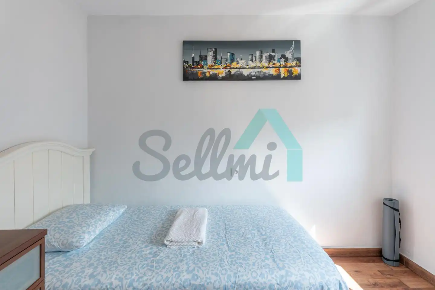 Schlafzimmer von Wohnung zur Miete in Oviedo  mit Heizung, Terrasse und Möbliert