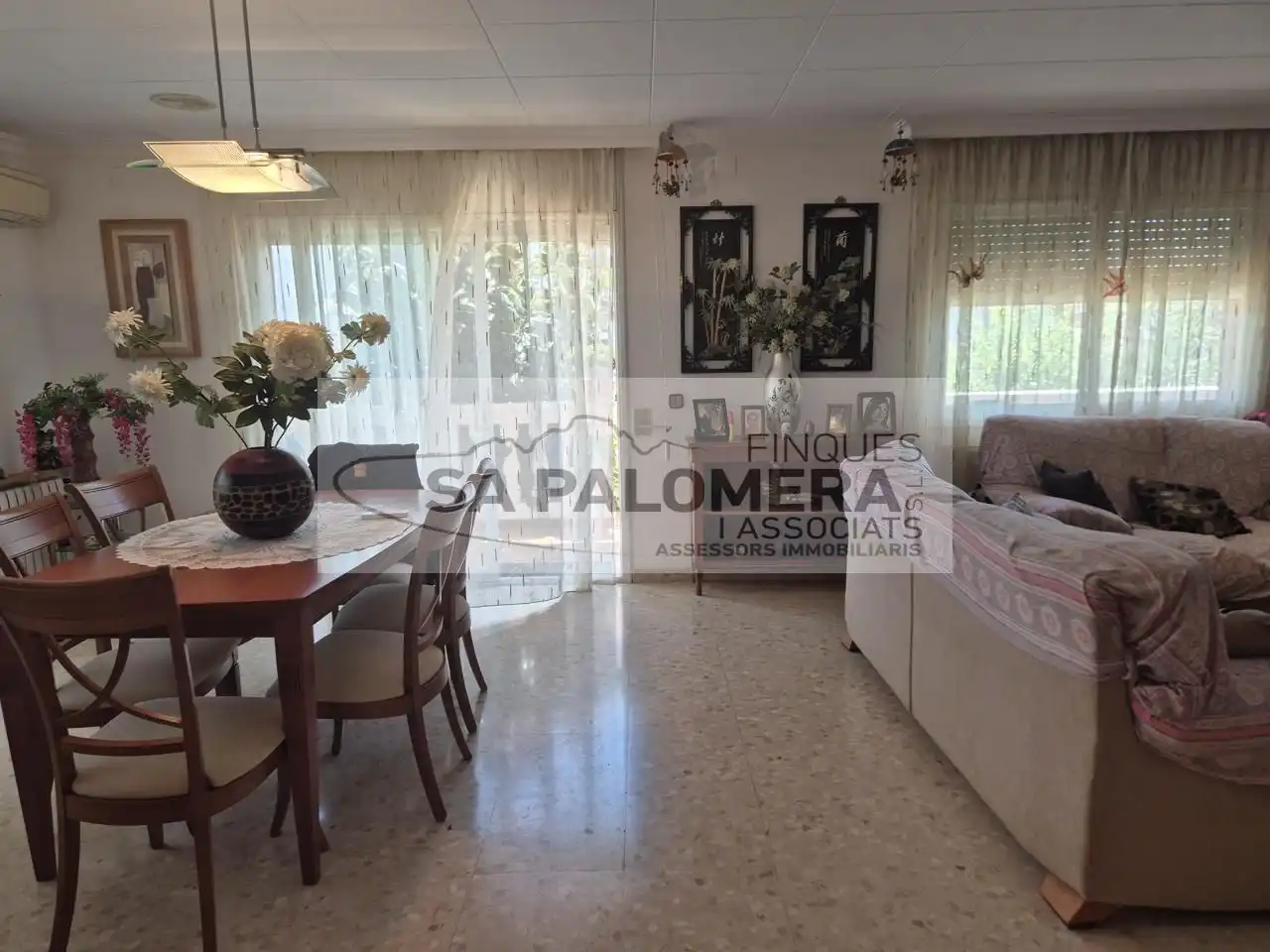 Sala de estar de Casa o chalet en venta en Blanes con Aire acondicionado, Jardín privado y Terraza