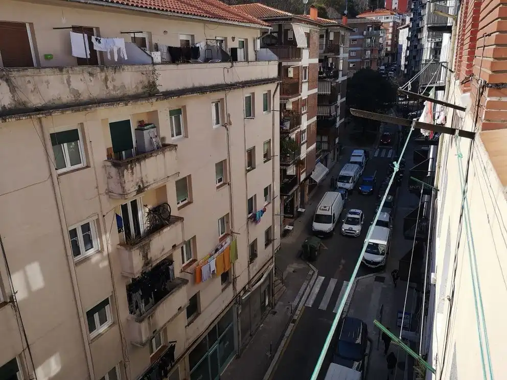 Vista exterior de Piso de alquiler en Pasaia con Calefacción, Parquet y Amueblado