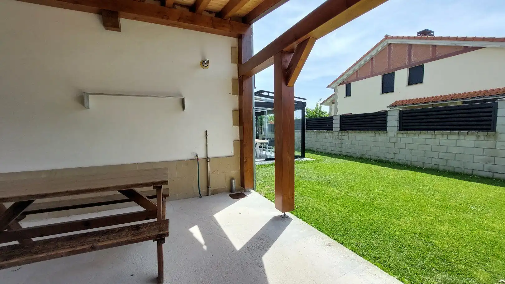 Terrassa de Casa o xalet de lloguer en Ribamontán al Mar amb Jardí privat, Terrassa i Moblat