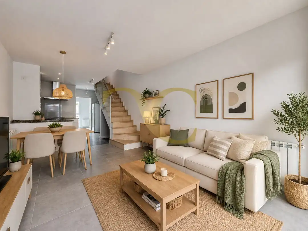 Wohnzimmer von Maisonette zum Verkauf in Gijón  mit Heizung, Terrasse und Abstellraum