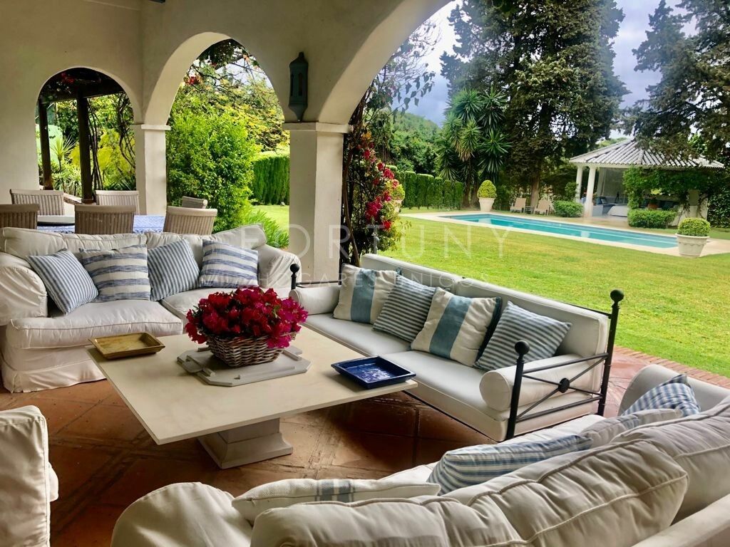 Terraza de Casa o chalet en venta en Mijas con Aire acondicionado, Jardín privado y Terraza