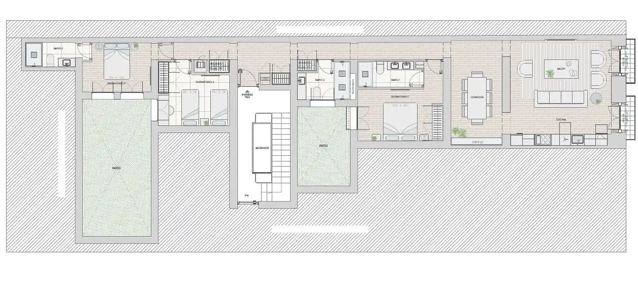 Flat with terrace for sale in Centro, imagen 15