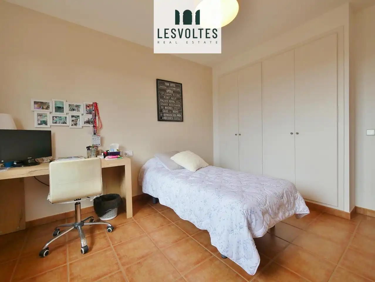 Schlafzimmer von Einfamilien-Reihenhaus zum Verkauf in Palafrugell mit Heizung, Privatgarten und Terrasse