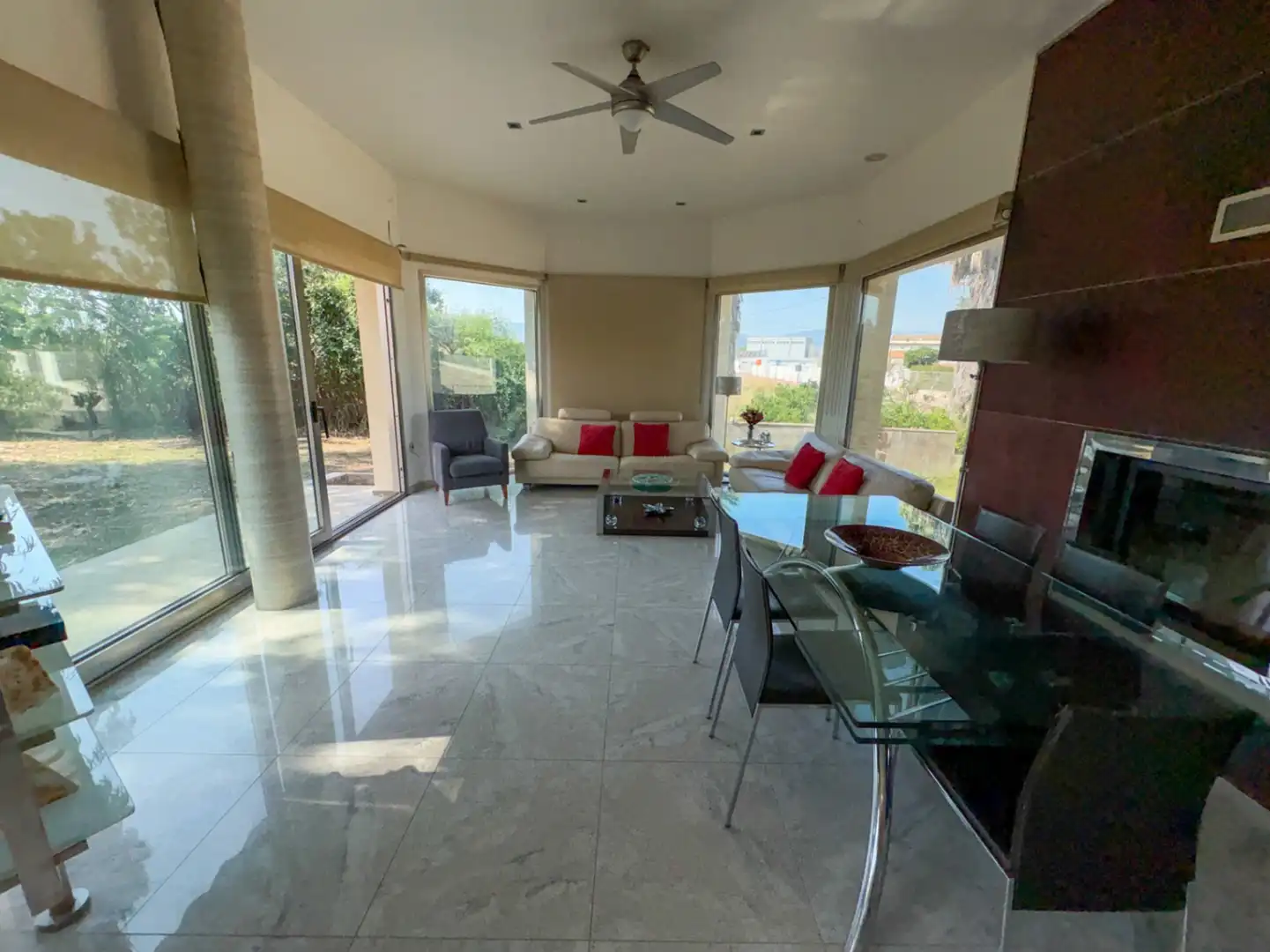 Sala d'estar de Casa o xalet en venda en El Verger amb Aire condicionat, Calefacció i Jardí privat