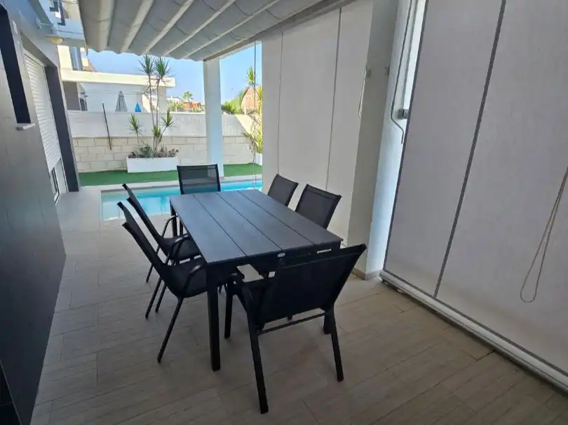 Terraza de Casa o chalet en venta en Santa Pola con Aire acondicionado, Terraza y Piscina