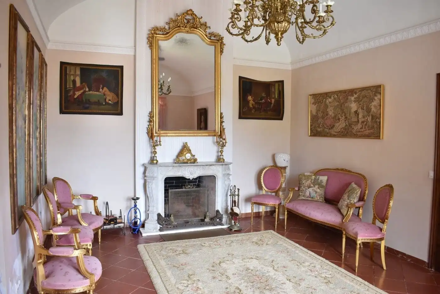 Living room of Country homes for sale in Castelldefels  with Heating, Storage room and Swimming Pool