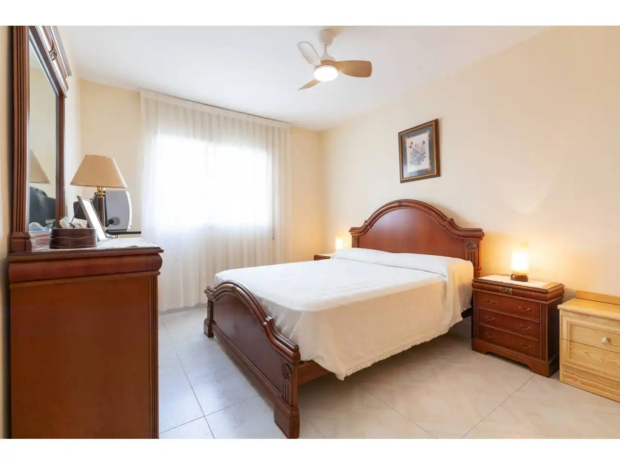 Bedroom of Flat for sale in Cambrils  with Air Conditioner, Terrace and Furnished