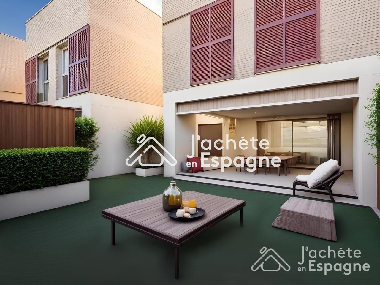 Terrace of Single-family semi-detached for sale in San Jorge / Sant Jordi  with Air Conditioner, Private garden and Terrace