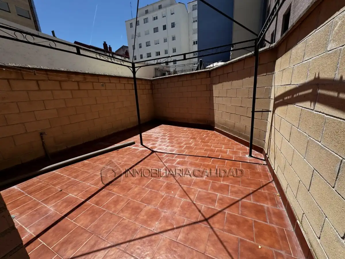 Terrace of Flat for rent in Burgos  with Heating, Terrace and Storage room