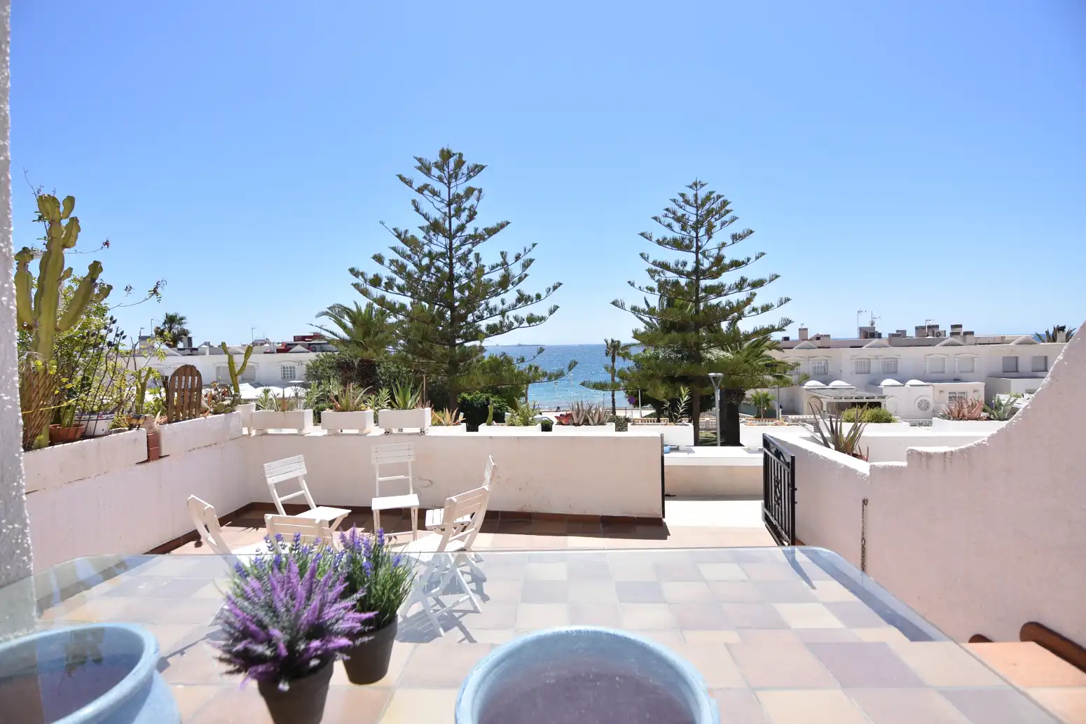 Terrace of Flat for sale in Santa Pola  with Air Conditioner, Heating and Private garden