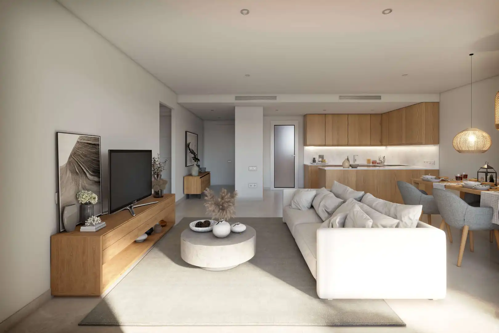 Living room of Ground floor for sale in Capdepera  with Air Conditioner, Terrace and Furnished