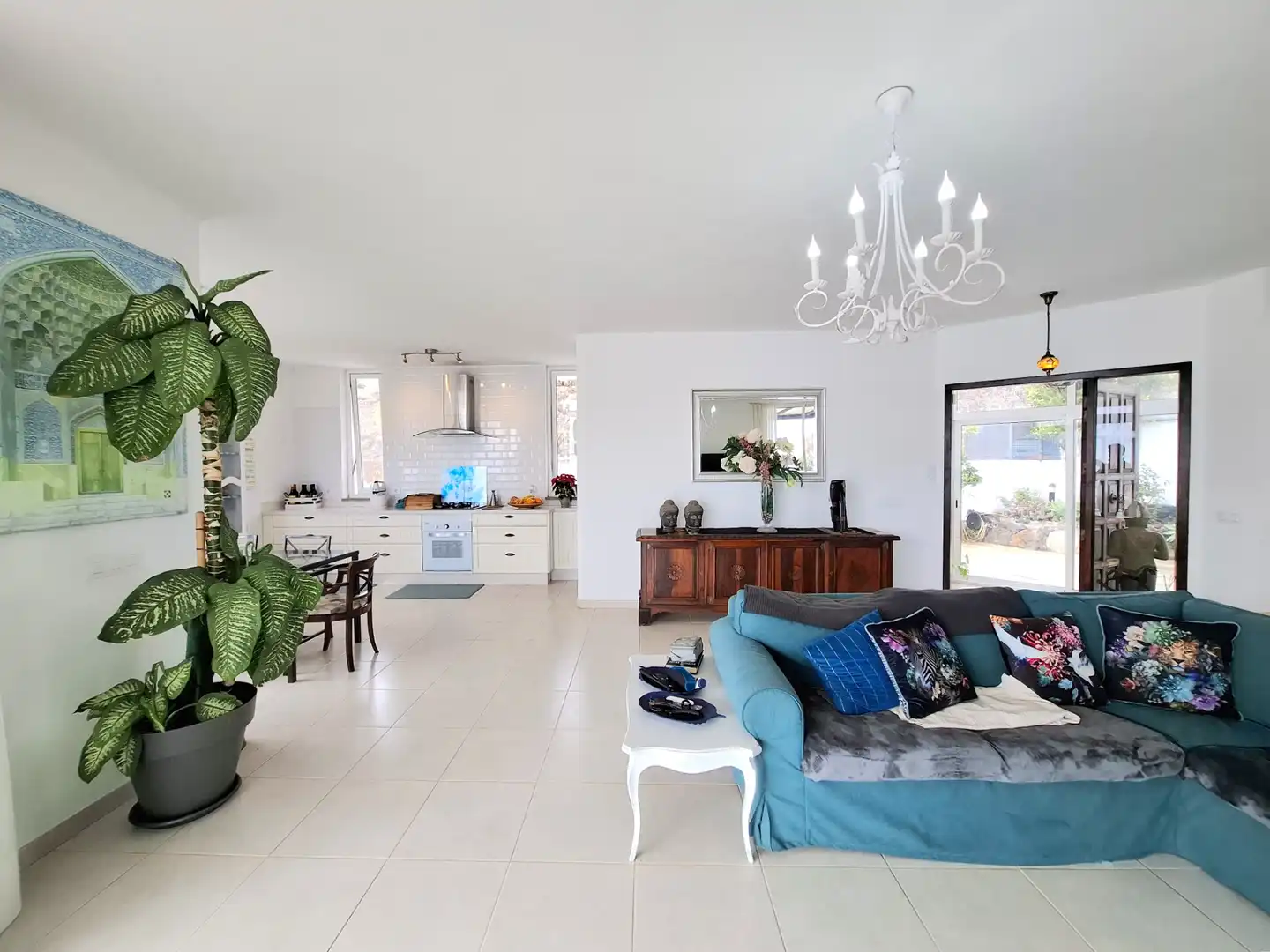 Sala de estar de Casa o chalet en venta en El Rosario con Jardín privado, Terraza y Trastero