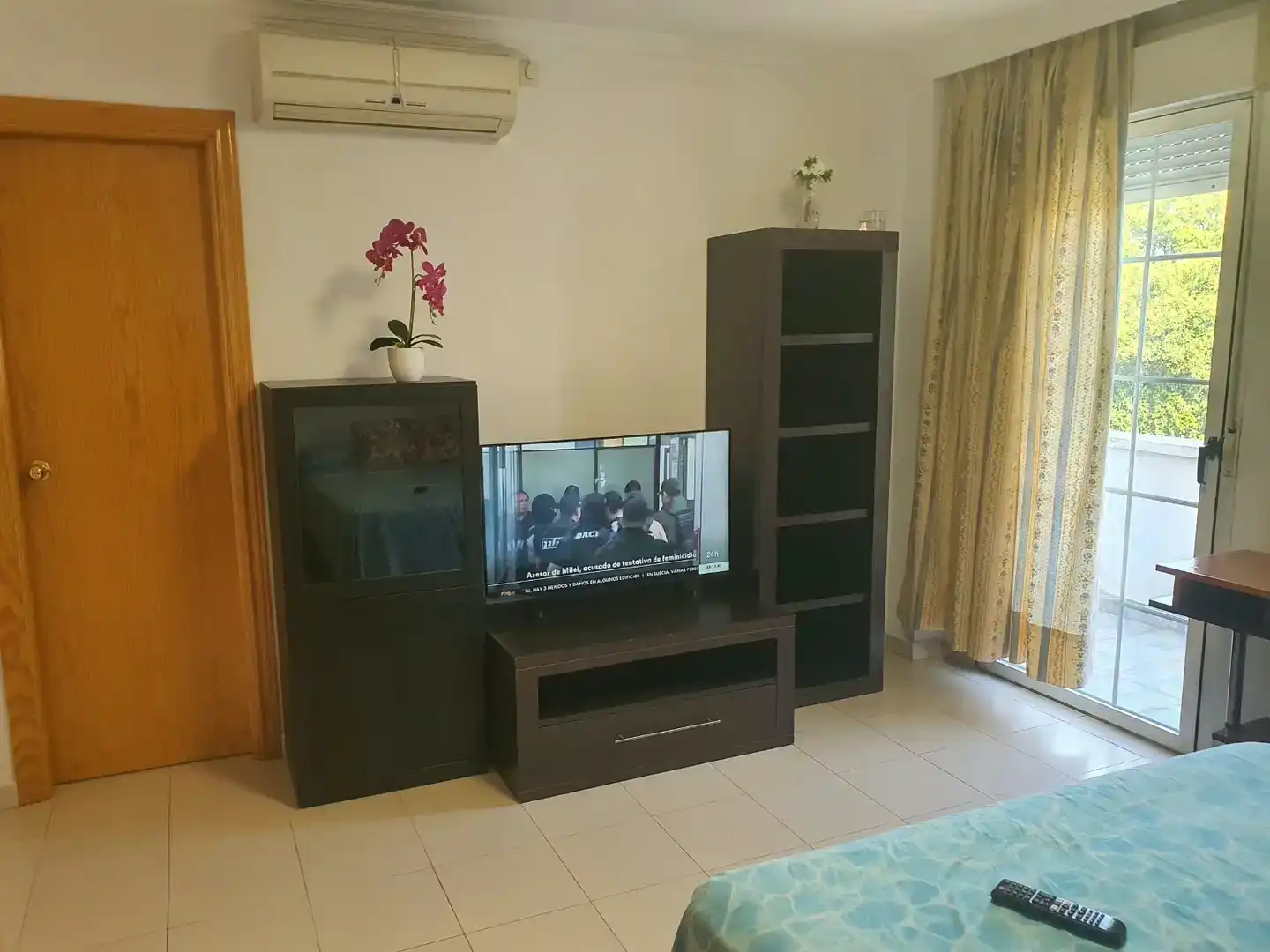 Sala de estar de Casa o chalet para compartir en Parla con Aire acondicionado, Amueblado y Balcón
