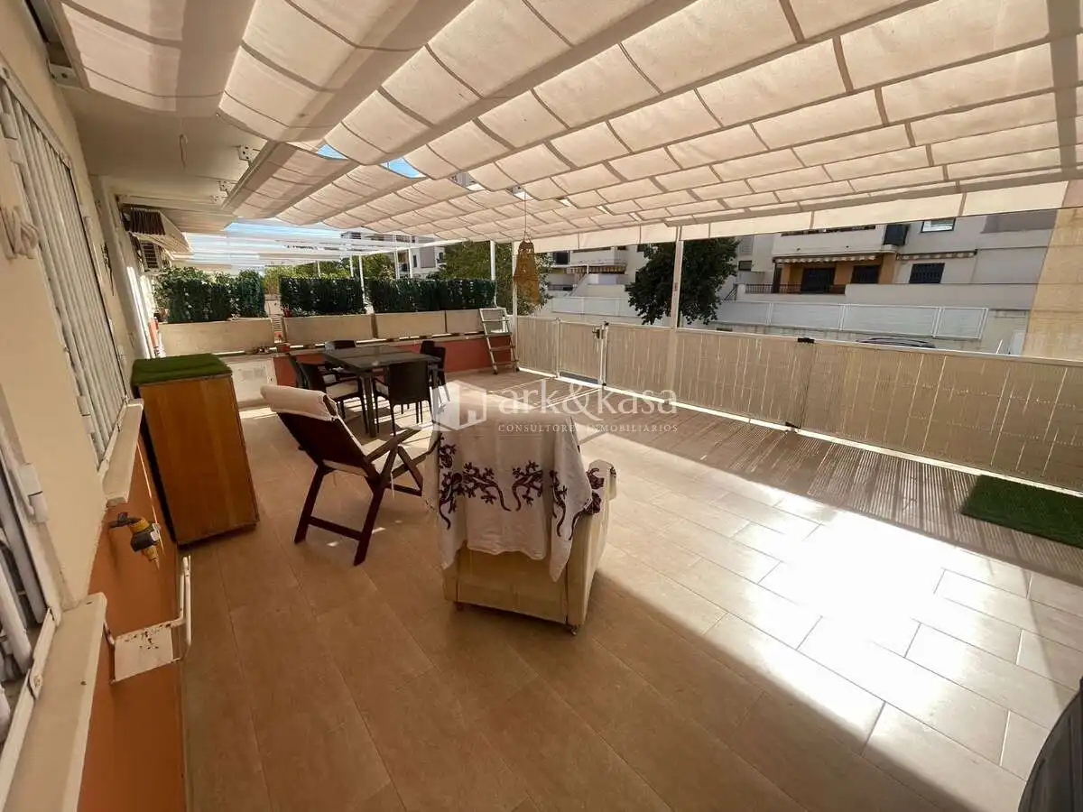 Terrassa de Apartament de lloguer en Almenara, Castellón