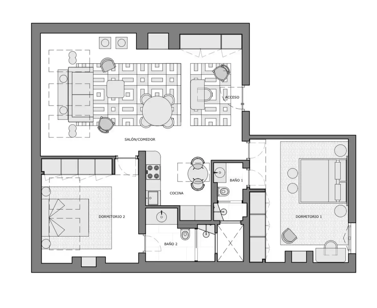 Apartament amb ascensor en venda a Calle del Barquillo, imagen 41