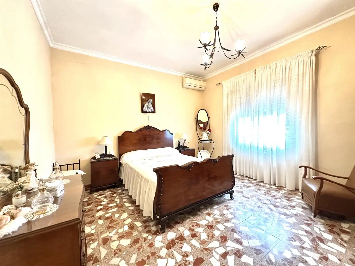 Schlafzimmer von Country house zum Verkauf in Lorca mit Klimaanlage und Privatgarten