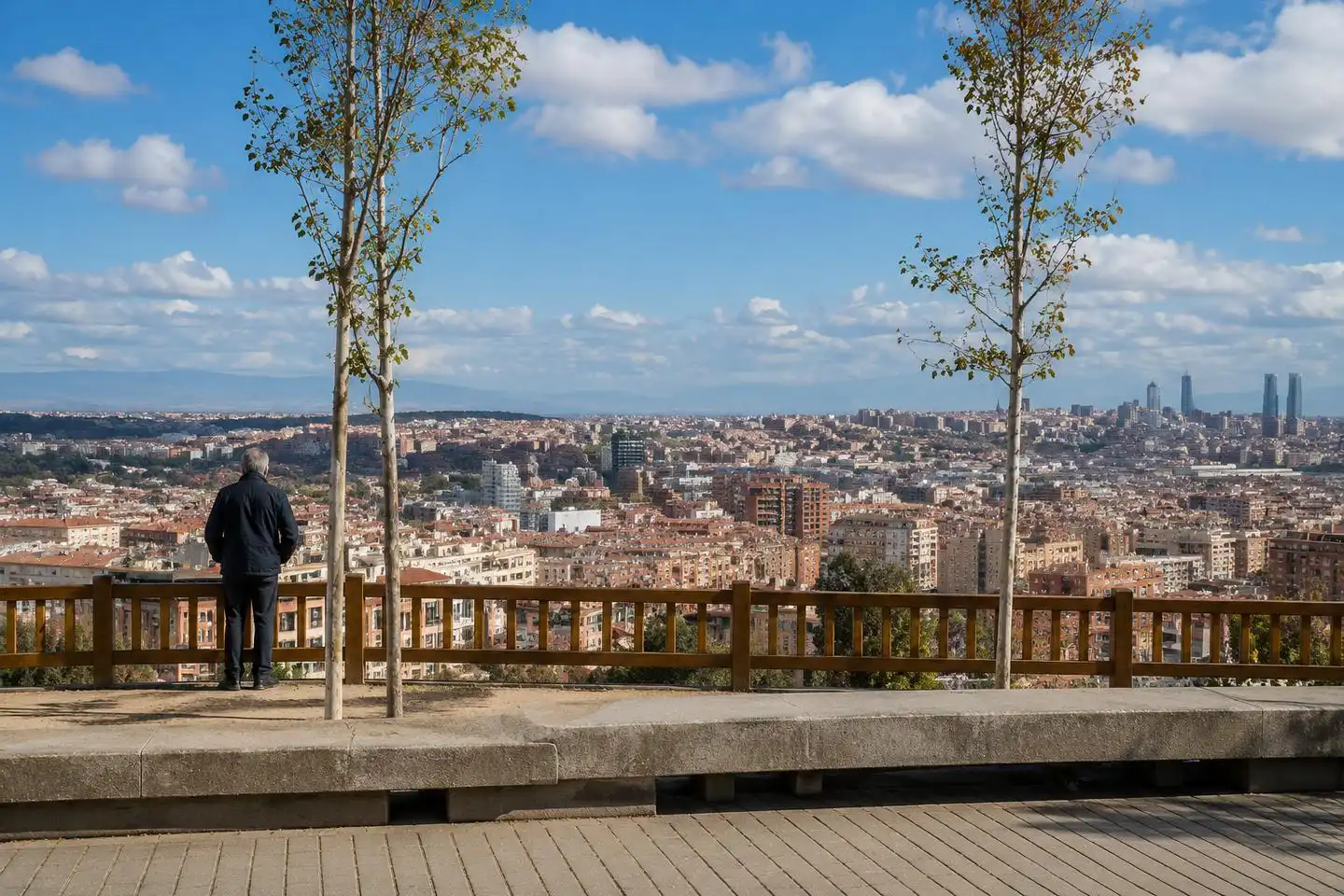 Vista exterior de Planta baja en venta en Madrid con Aire acondicionado, Calefacción y Alarma