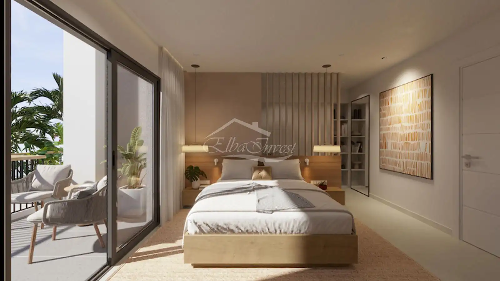 Dormitori de Dúplex en venda en San Miguel de Abona amb Aire condicionat, Jardí privat i Terrassa