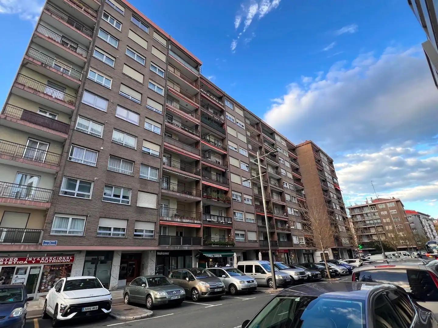 Vista exterior de Pis en venda en Lasarte-Oria amb Calefacció, Parquet i Terrassa