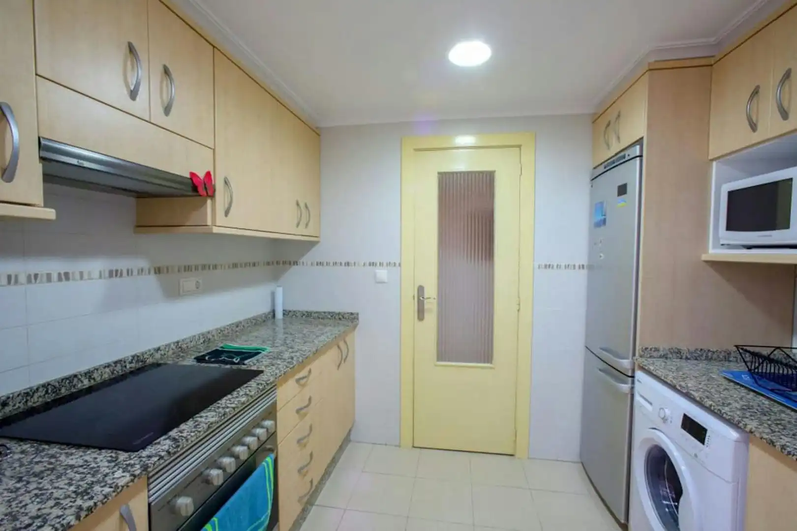 Küche von Wohnung zur untervermieten in Valencia mit Klimaanlage, Heizung und Möbliert