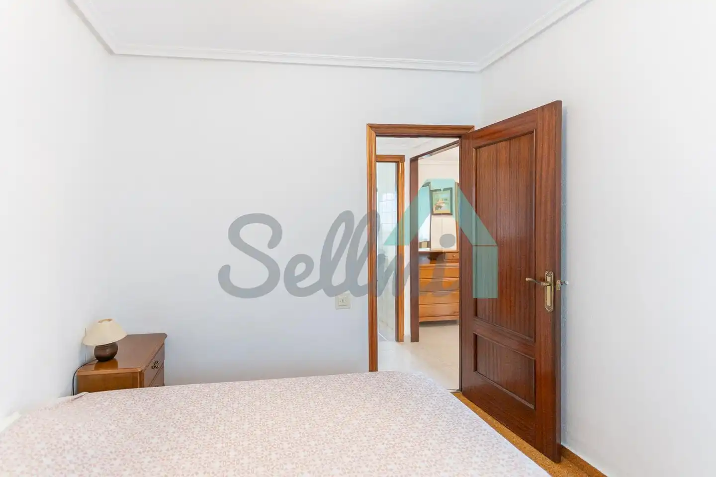 Schlafzimmer von Wohnung zur Miete in Oviedo  mit Heizung, Parkett und Terrasse
