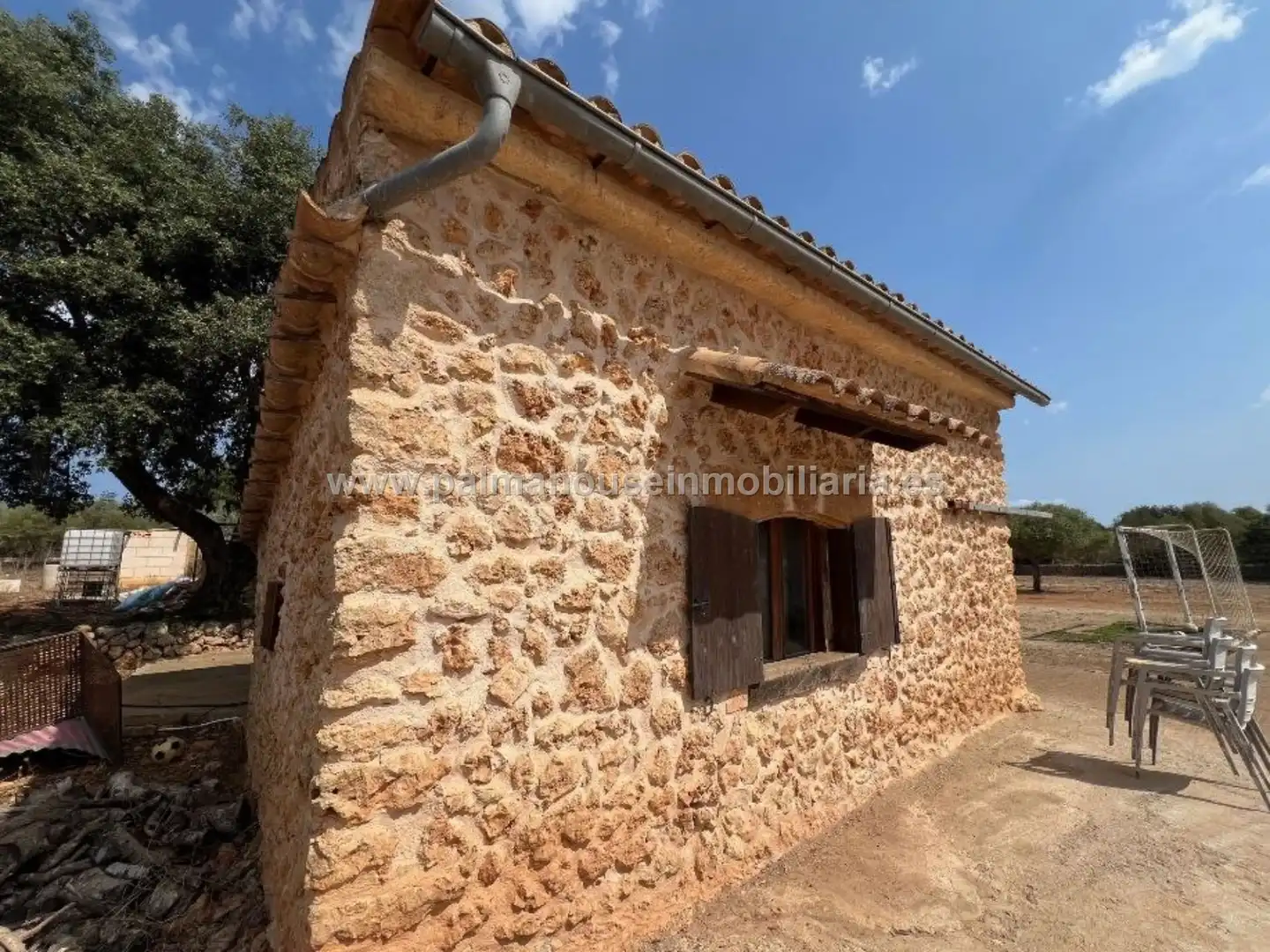 Vista exterior de Finca rústica en venta en Llubí con Terraza y Piscina